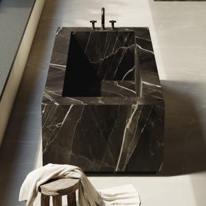 Black Calacatta Grande Lifestyle 12mm - Cerdomus Tile Studio Quality Tiles - December 14, 2023 Australia Bans Engineered Stone