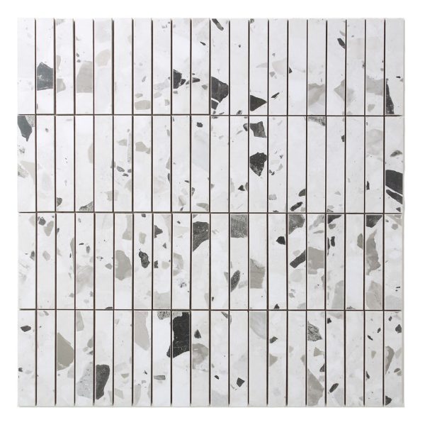 Grey Dana Kitkat - Cerdomus Tile Studio Quality Tiles - February 2, 2024 28x148 Dana Grey Matt Finger Mosaic DANAG28X148