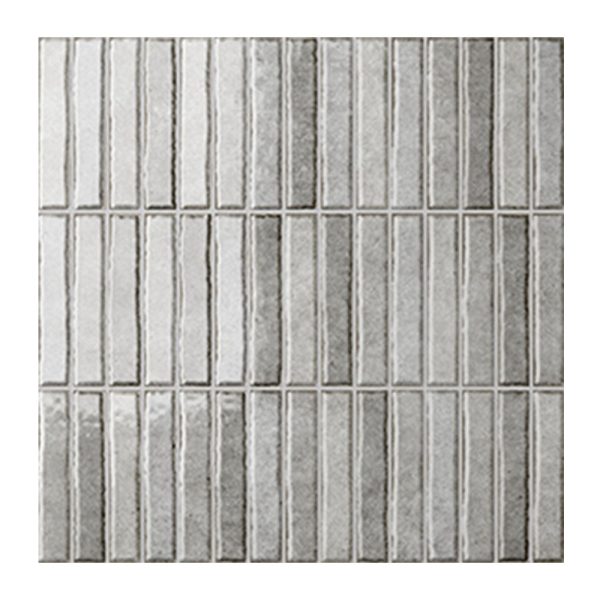 H8G3A 112 - Cerdomus Tile Studio Quality Tiles - July 1, 2023 14x100 Riva Kit Kat Mink Grey Gloss Finger H8G3A-112