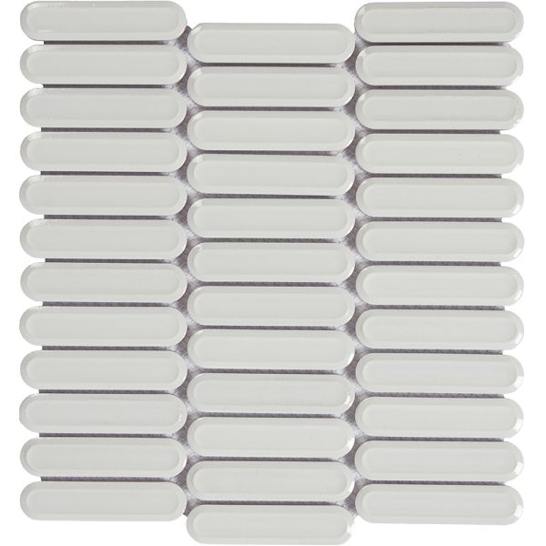LT3111 - Cerdomus Tile Studio Quality Tiles - April 27, 2023 287x301 23x98 Long Oval Snow Gloss LT3111