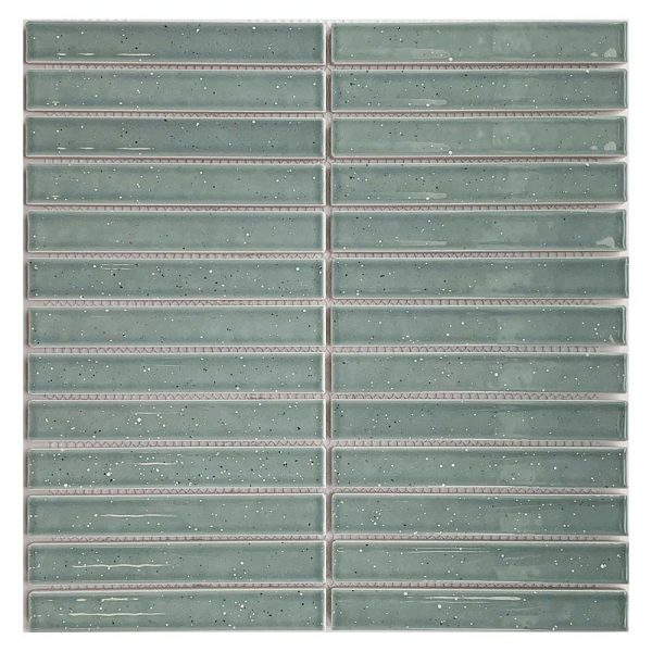 Ukaru Steel - Cerdomus Tile Studio Quality Tiles - September 9, 2022 20x145 Ukaru Steel Gloss Mosaic Finger UKARUSTEEL